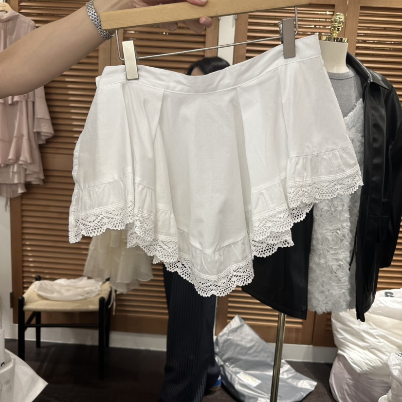 TRES BIEN韓國㊣直郵東大門代購女裝新品休閑25春夏人氣短裙TRES BIEN短裙