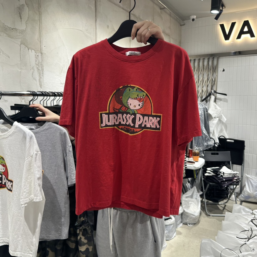 VANTA韓國㊣直郵東大門代購女裝新品休閑25春夏熱賣人氣T恤VANTAT恤圖色2