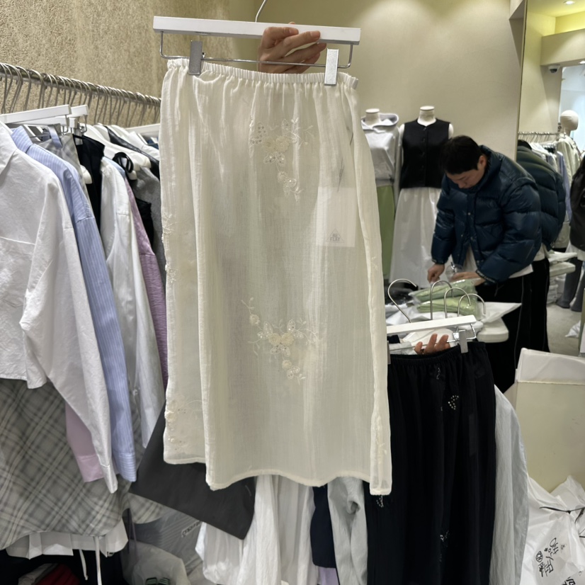 REFLAT直郵韓國代購㊣女裝新款推薦休閑熱賣人氣職業25春夏長裙REFLAT長裙圖色2