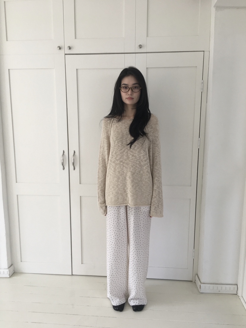 ORDINARYA韓國直郵女士新品人氣真品休閑時尚職業25春夏休閑褲ROESMMOSS休閑褲