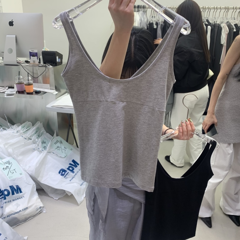 PADO韓國代購女士新品推薦人氣時尚25春夏吊帶背心不含內搭PADO吊帶/背心