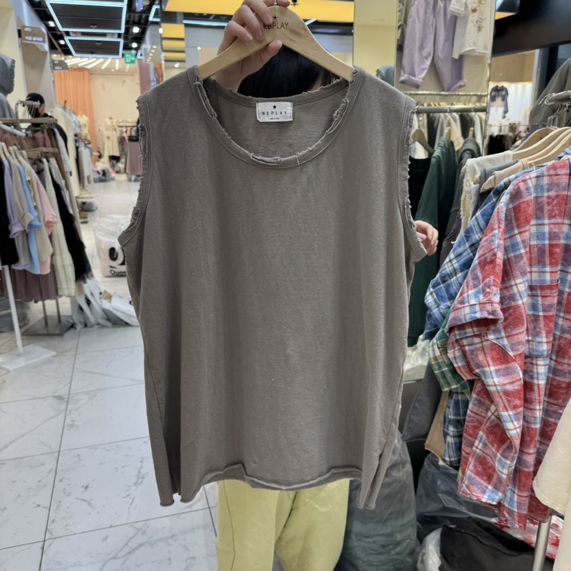 REPLAY韓國代購女裝新品真品人氣熱賣推薦職業休閑吊帶背心REPLAY吊帶/背心圖色3