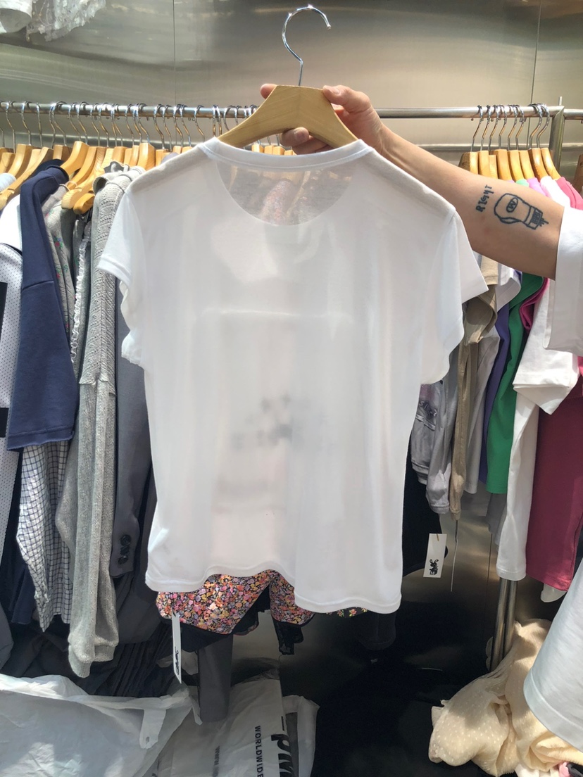 MENDL S韓國代購女裝新品25春夏休閑人氣真品時尚推薦職業T恤MENDL ST恤