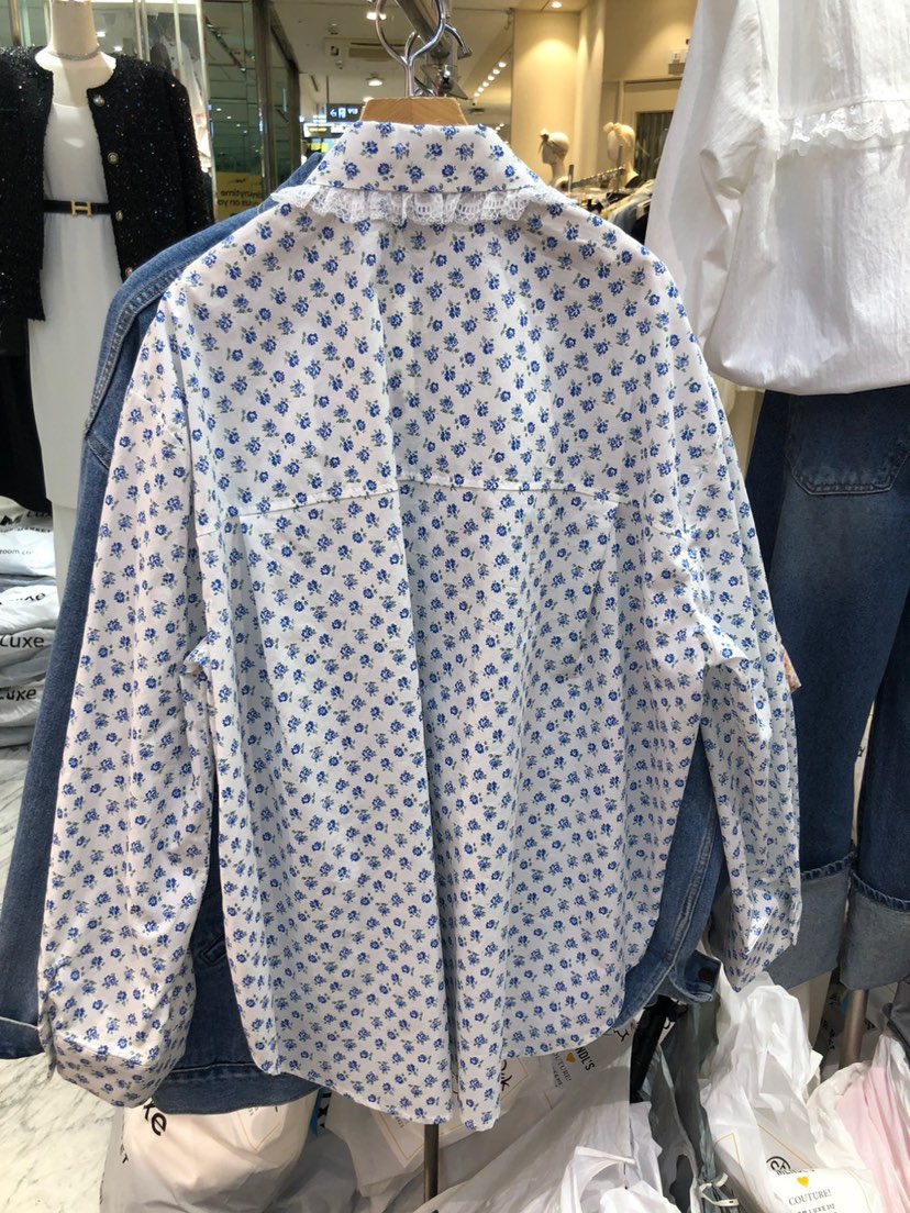 MENDL S東大門實拍女裝新款休閑真品職業熱賣時尚襯衫蕾絲衫MENDL S襯衫/蕾絲衫