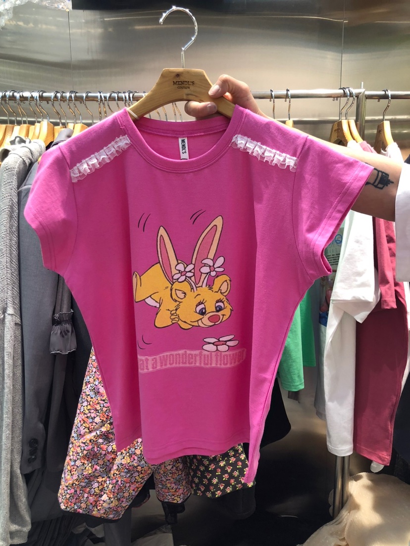 MENDL S東大門實拍女裝新品推薦時尚人氣真品25春夏熱賣T恤MENDL ST恤圖色4