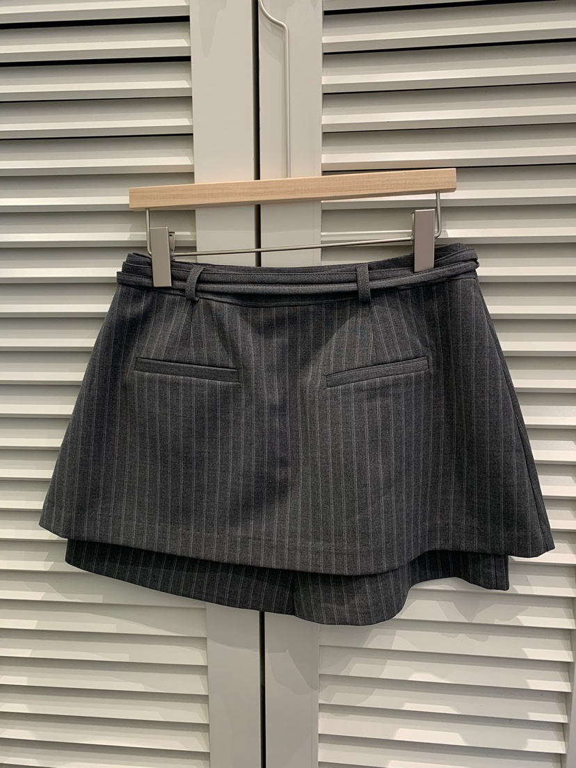 LE OVE/VERDI東大門代購女士新款職業時尚休閑裙褲包含腰帶LE OVE/VERDI裙褲