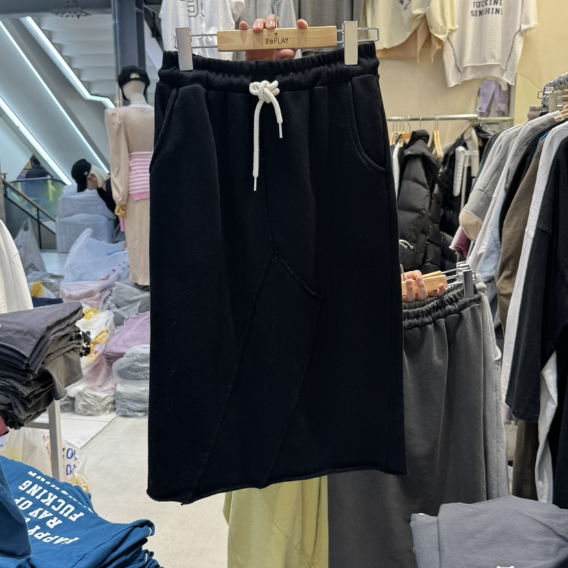 REPLAY韓國直郵女士新品25春夏人氣職業休閑熱賣半身裙中短裙REPLAY半身裙/中短裙圖色3
