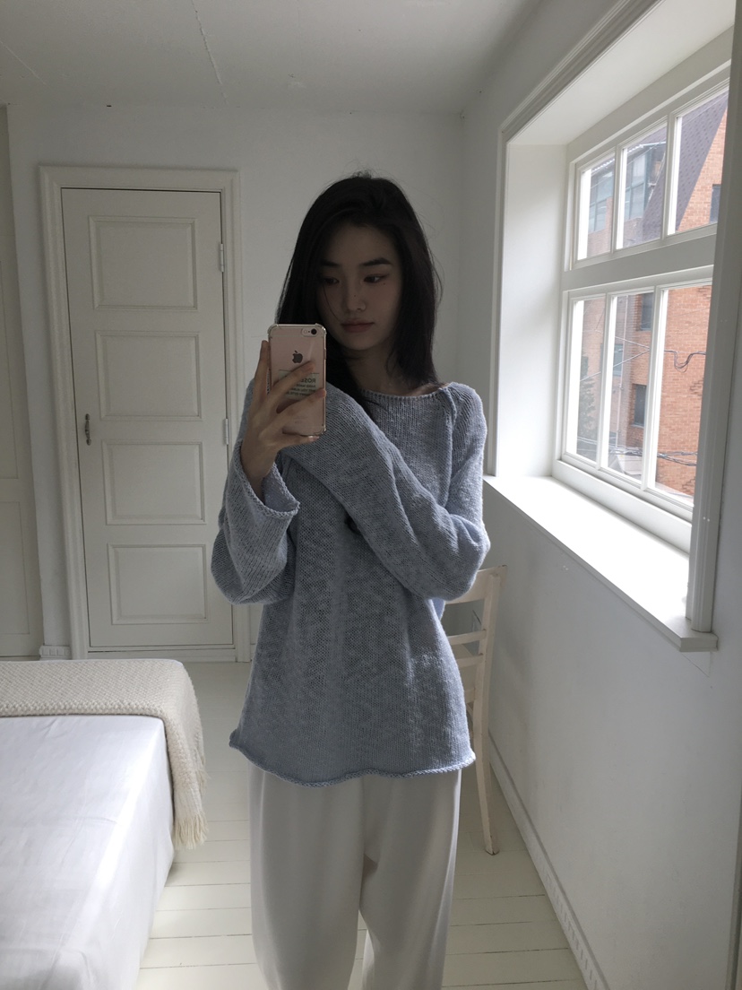 ORDINARYA東大門代購女士新款真品休閑熱賣25春夏人氣針織衫ROESMMOSS針織衫