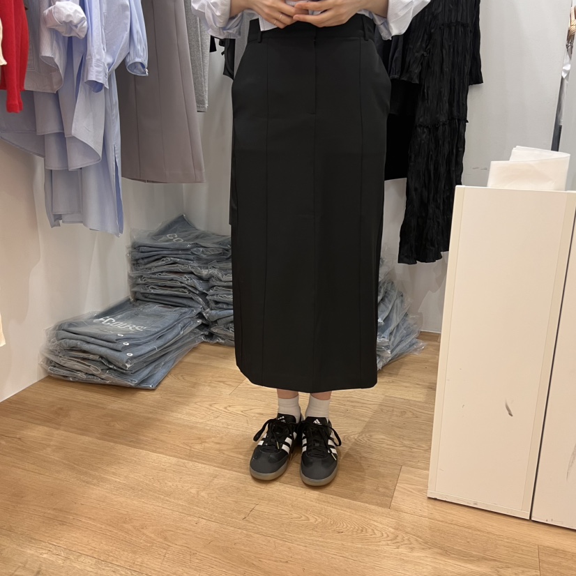 OFCOURSE韓國直郵女士新品25春夏時尚熱賣職業半身裙中短裙OFCOURSE半身裙/中短裙圖色2