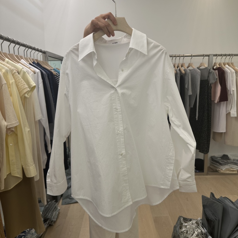 LTMS東大門直郵女裝新品25春夏真品職業推薦時尚襯衫蕾絲衫LTMS襯衫/蕾絲衫圖色2