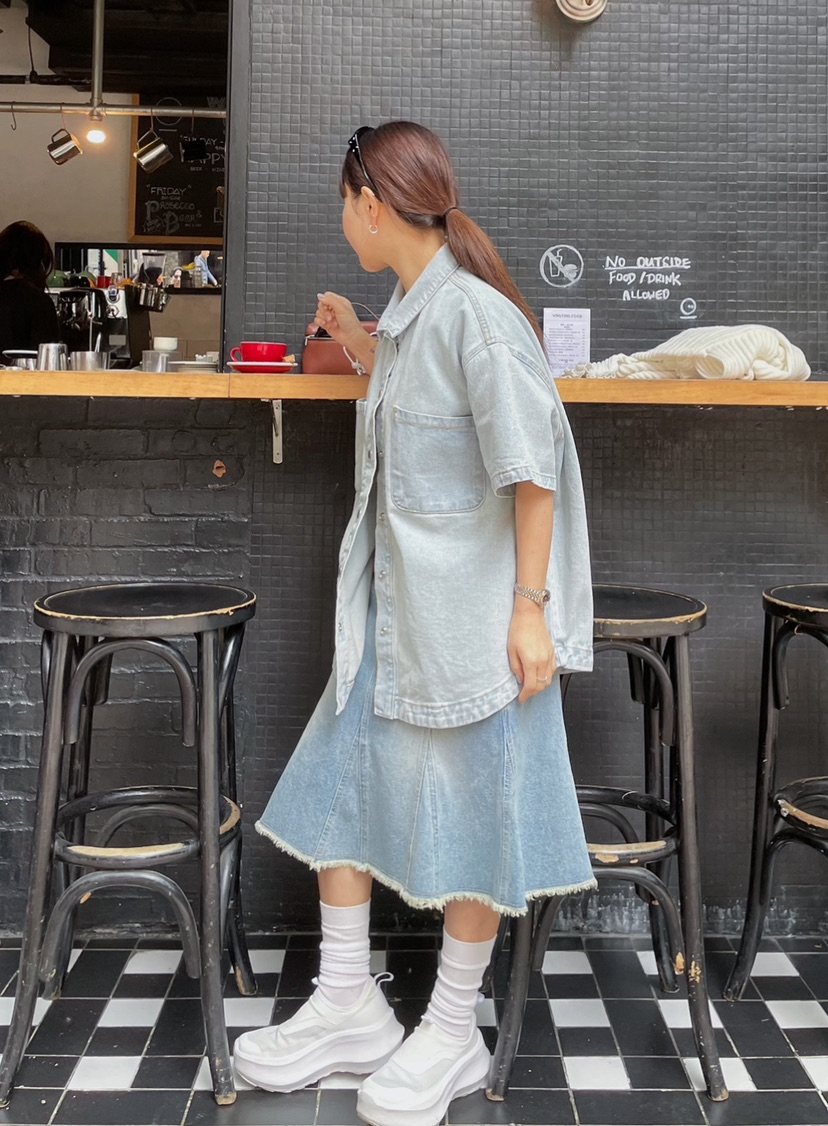 BYRING東大門實拍女裝新品時尚25春夏休閑真品熱賣襯衫蕾絲衫BYRING襯衫/蕾絲衫