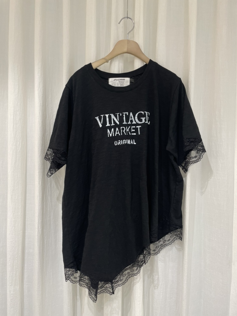 COKKIRI東大門代購女裝新品25春夏時尚人氣熱賣推薦T恤復古COKKIRIT恤圖色2