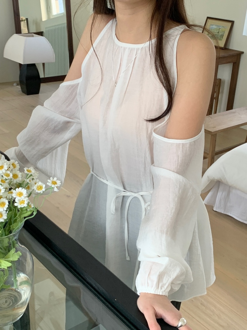 FRILL-T東大門實拍女士新品25春夏人氣推薦時尚襯衫蕾絲衫FRILL-T襯衫/蕾絲衫