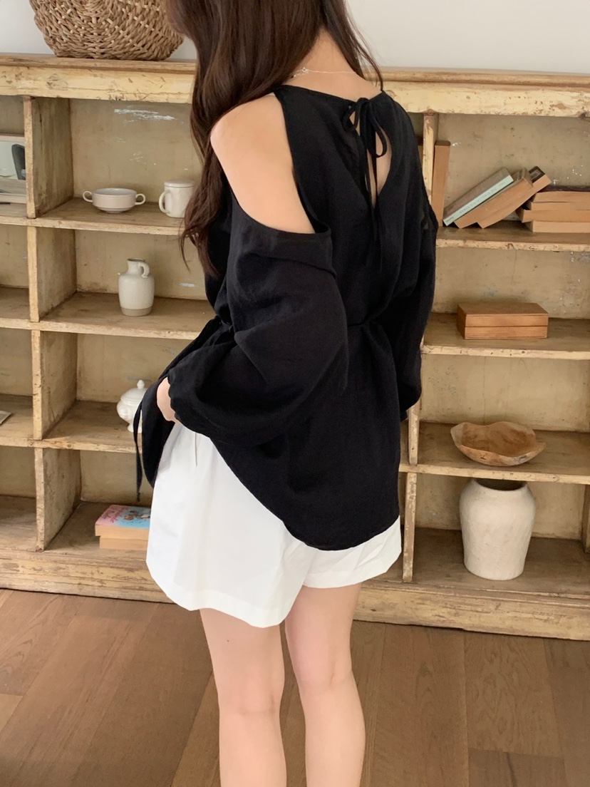 FRILL-T東大門實拍女士新品25春夏人氣推薦時尚襯衫蕾絲衫FRILL-T襯衫/蕾絲衫