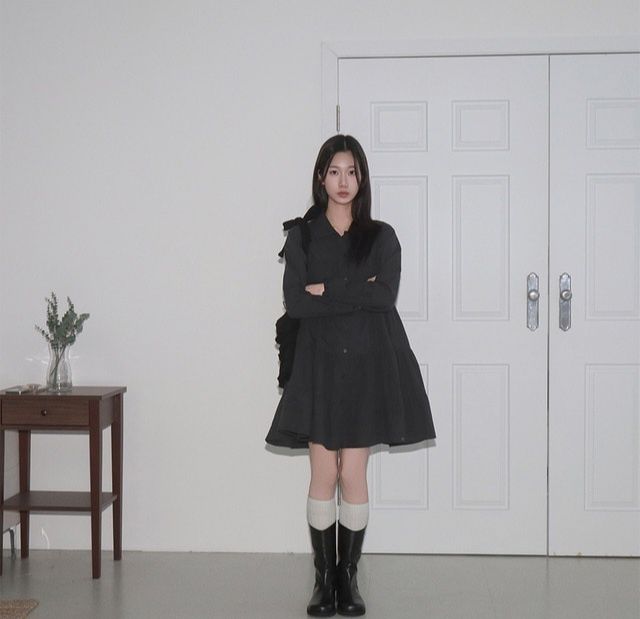 IF U-이퓨-T韓國代購女裝新款熱賣時尚25春夏休閑連衣裙IF U連衣裙