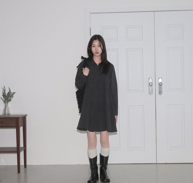 IF U-이퓨-T韓國代購女裝新款熱賣時尚25春夏休閑連衣裙IF U連衣裙