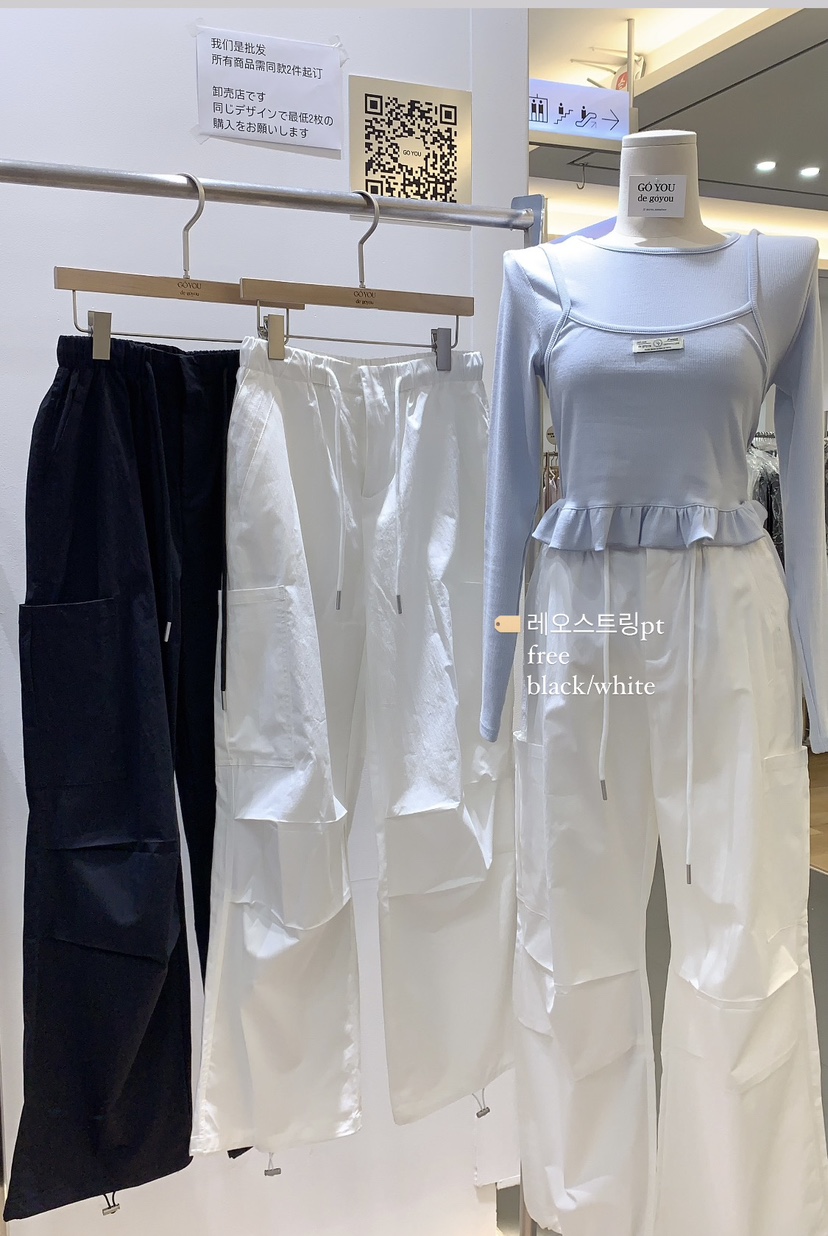 GOYOU東大門實拍女裝新品真品25春夏時尚職業推薦牛仔褲豹紋de goyou牛仔褲