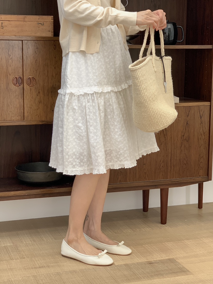 FRILL-T東大門實拍女士新款熱賣休閑真品半身裙中短裙荷葉邊FRILL-T半身裙/中短裙