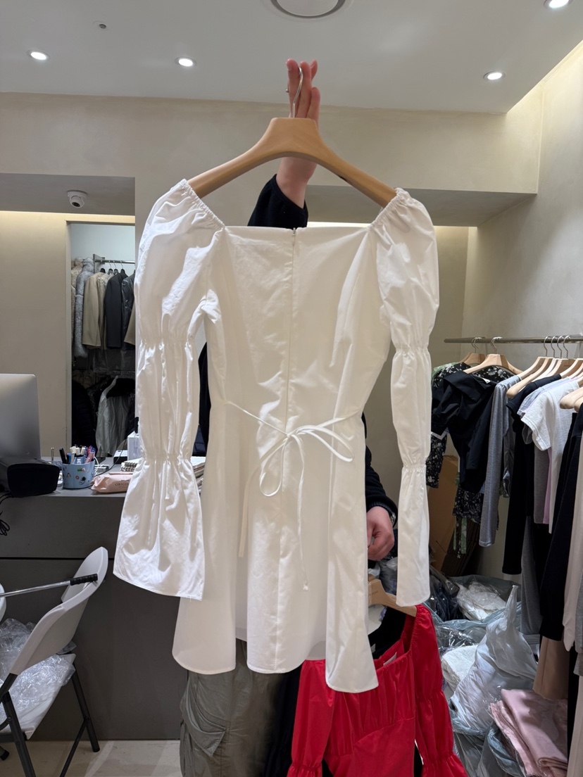 FOUREIGHT韓國直郵女裝新品熱賣推薦職業休閑25春夏人氣連衣裙FOUR EIGHT連衣裙