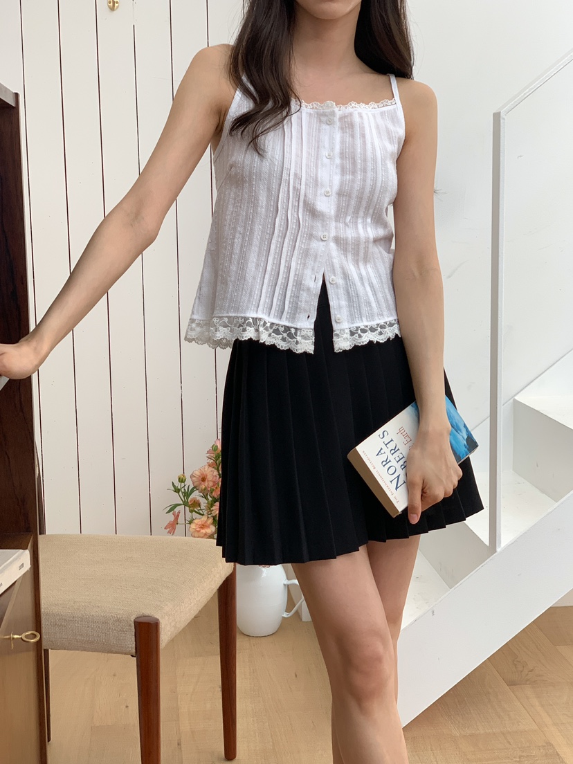 FRILL-T東大門直郵女士新款真品休閑職業人氣時尚吊帶背心FRILL-T吊帶/背心