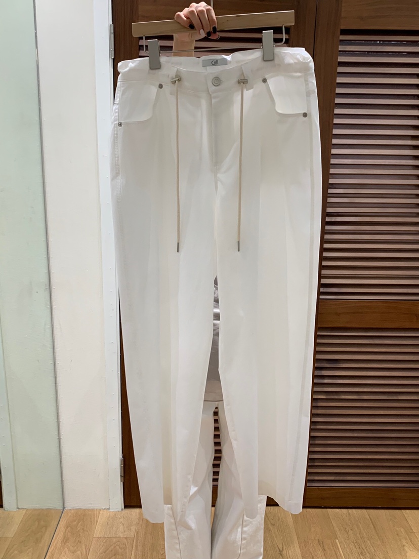 GILLI韓國代購女士新款人氣25春夏推薦熱賣時尚真品職業休閑褲GILLI休閑褲圖色2