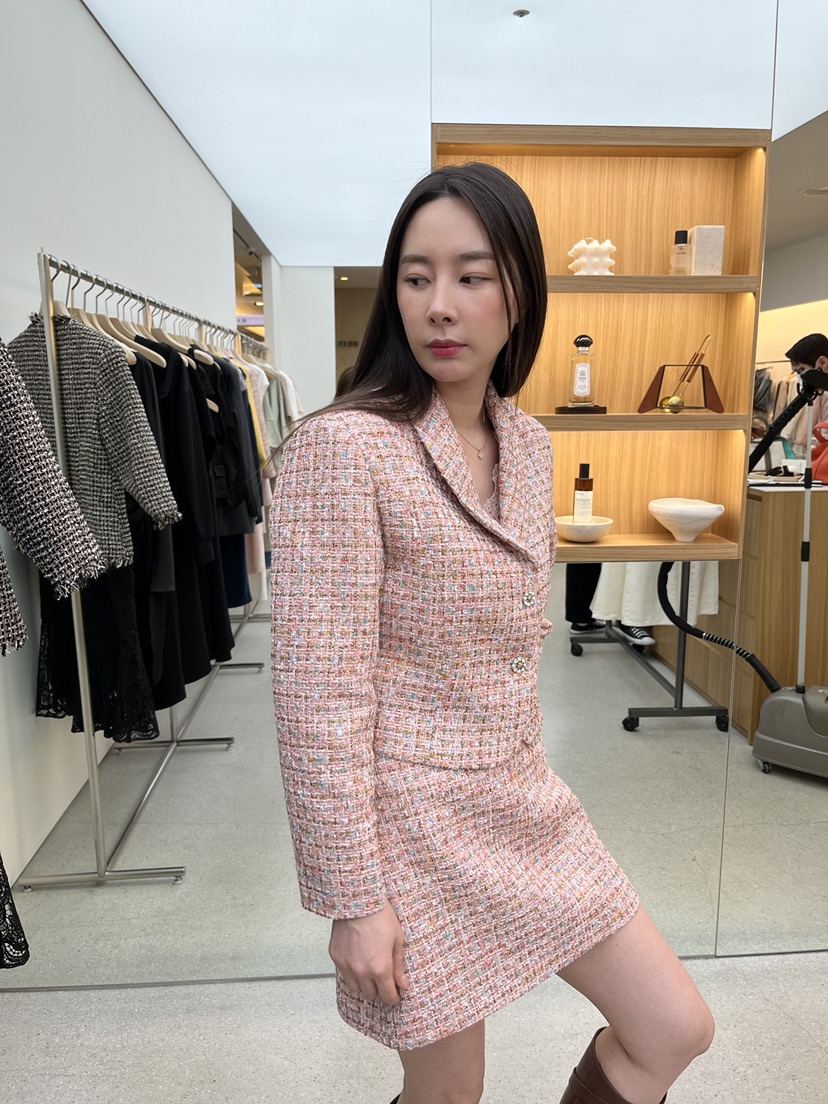 JUJU韓國代購女士新品推薦25春夏時尚熱賣休閑真品人氣短裙JUJU短裙