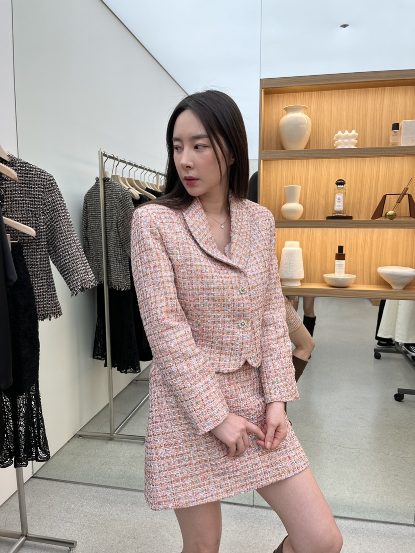 JUJU東大門實拍女裝新款真品25春夏推薦人氣熱賣休閑職業夾克JUJU夾克