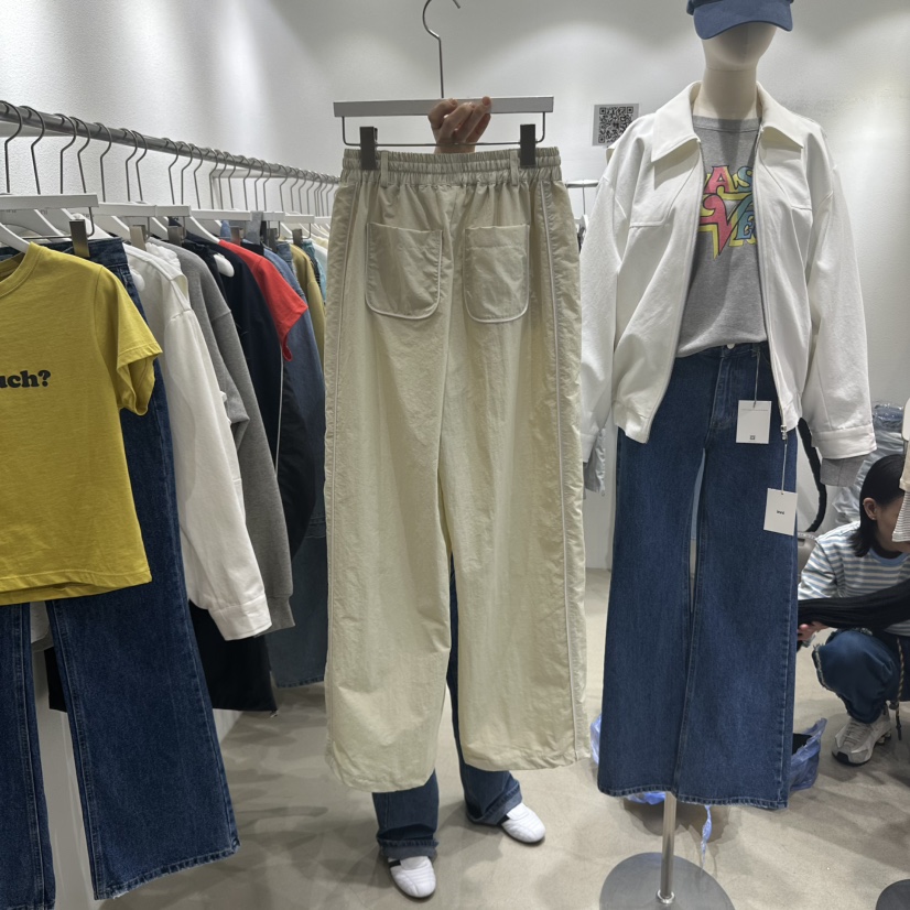 INNI韓國㊣直郵東大門代購女裝新品人氣熱賣職業25春夏休閑褲inni休閑褲