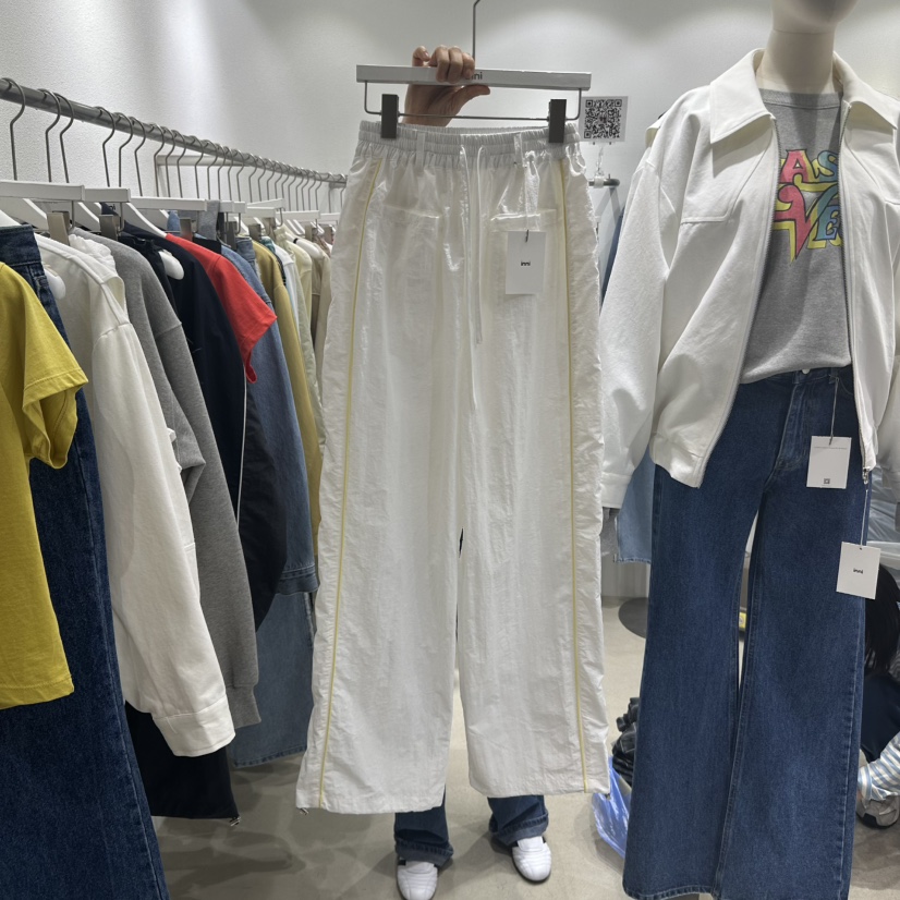 INNI韓國㊣直郵東大門代購女裝新品人氣熱賣職業25春夏休閑褲inni休閑褲圖色2
