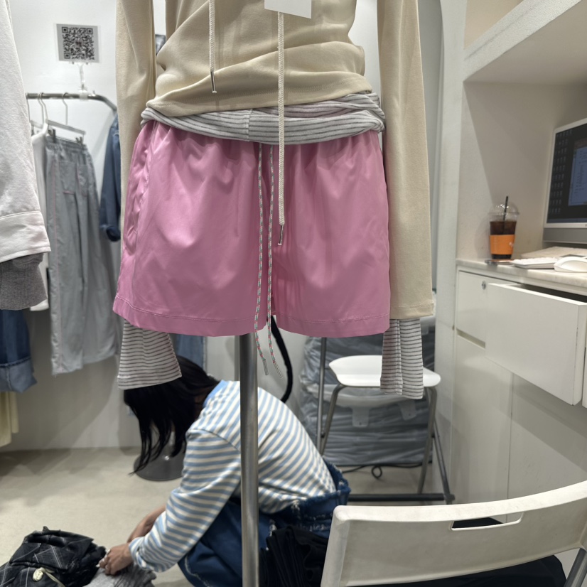 INNI直郵韓國代購㊣女裝新品25春夏休閑人氣熱賣職業時尚短褲inni短褲