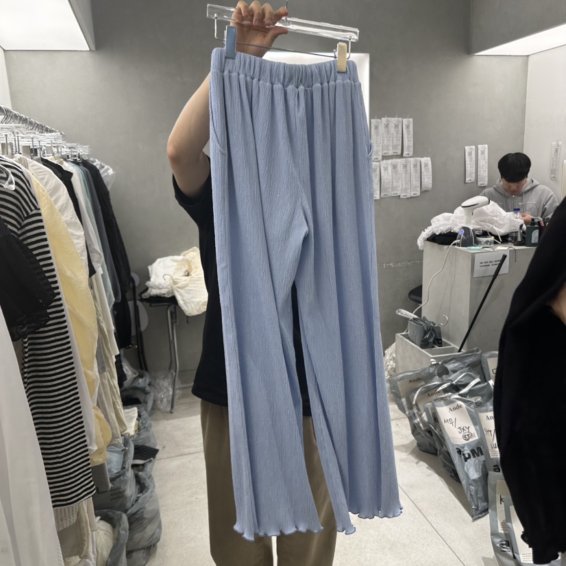 ANDE韓國直郵㊣女裝新款休閑25春夏職業時尚推薦人氣休閑褲ANDE休閑褲