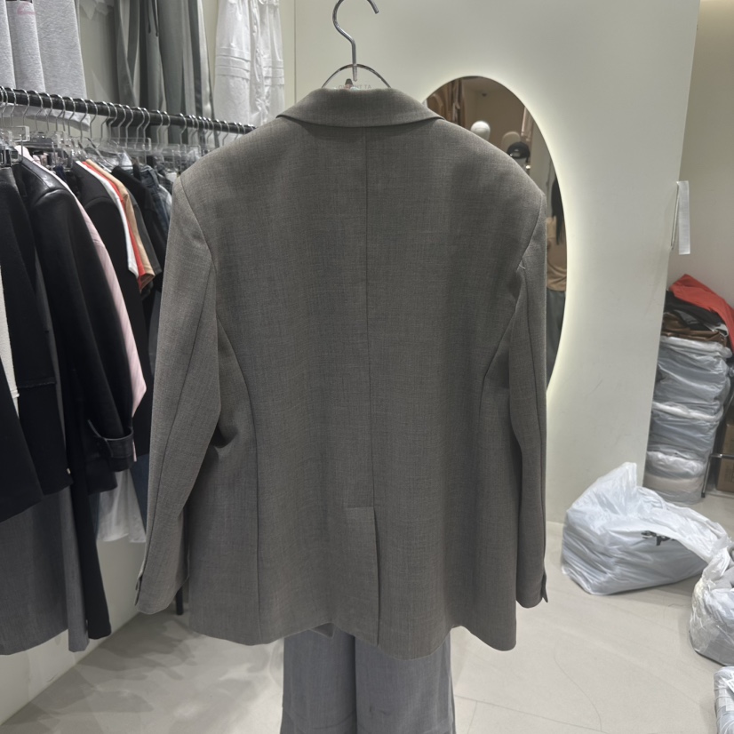 AT THE END韓國直郵㊣女裝新品熱賣休閑職業人氣25春夏夾克AT THE END夾克