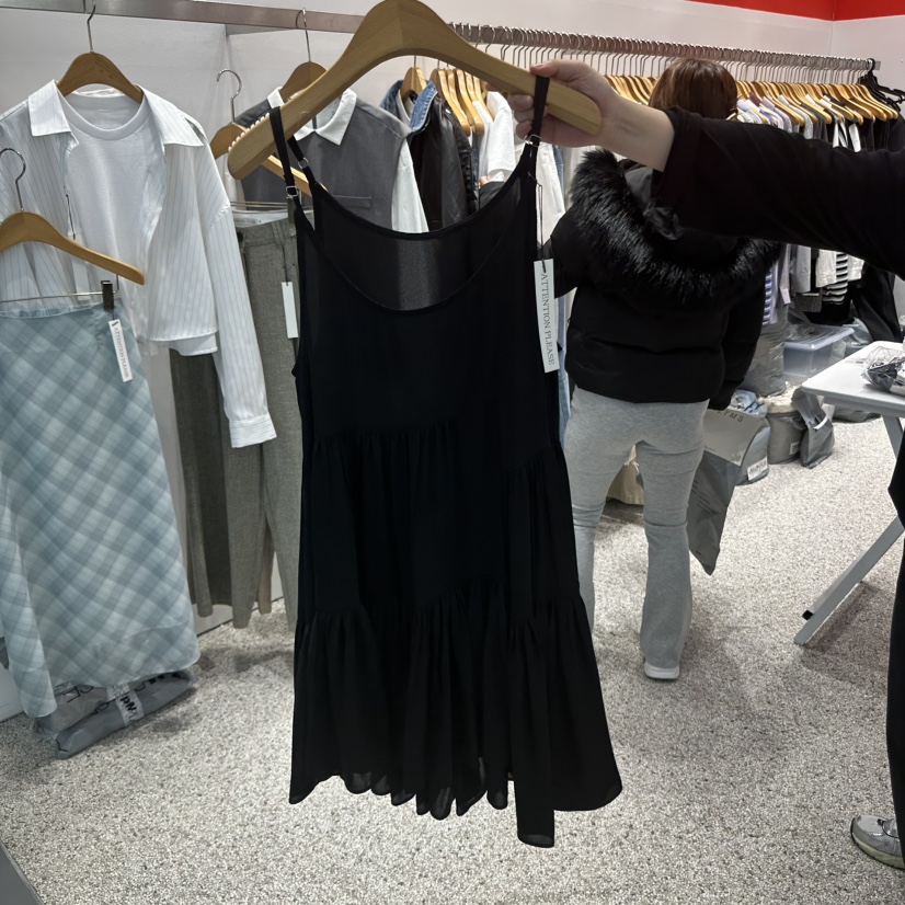 ATPZ直郵韓國代購㊣女裝新品推薦休閑時尚職業人氣熱賣連衣裙ATTENTION PLEAES連衣裙
