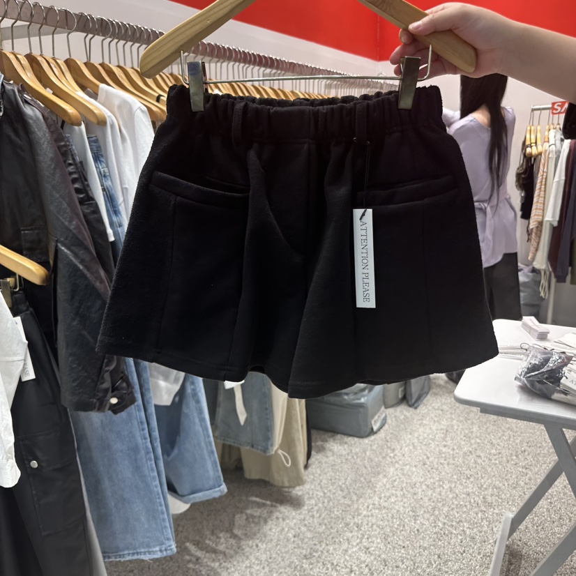 ATPZ韓國直郵㊣東大門實拍女裝新品推薦職業25春夏短褲不含腰帶ATTENTION PLEAES短褲