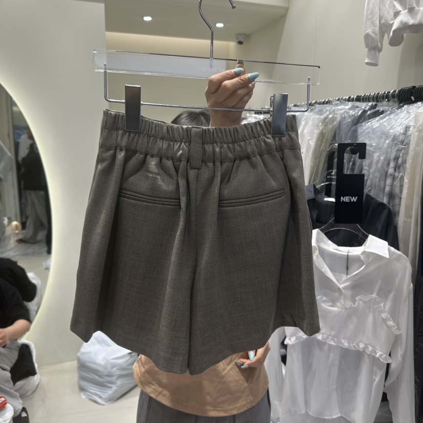 AT THE END韓國直郵㊣女裝新品熱賣25春夏休閑人氣推薦短褲AT THE END短褲