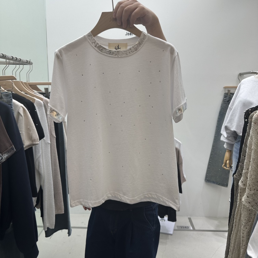 JOEL韓國㊣直郵東大門代購女裝新品推薦25春夏人氣時尚休閑T恤JOELT恤