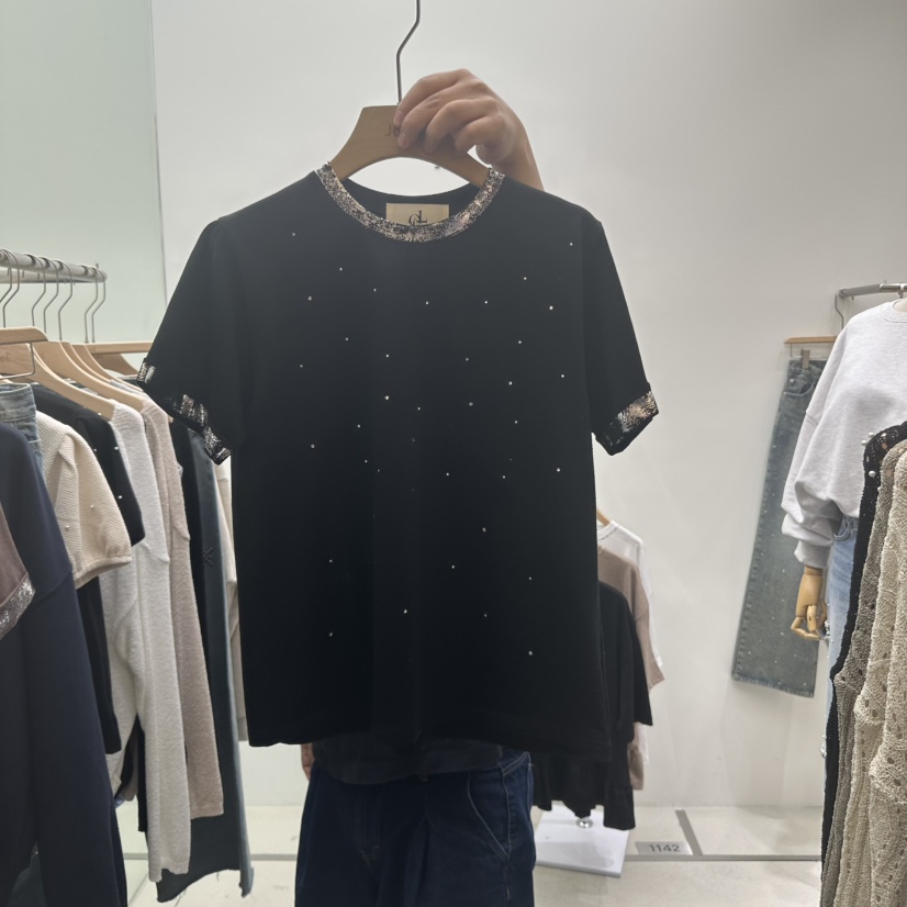 JOEL韓國㊣直郵東大門代購女裝新品推薦25春夏人氣時尚休閑T恤JOELT恤圖色2