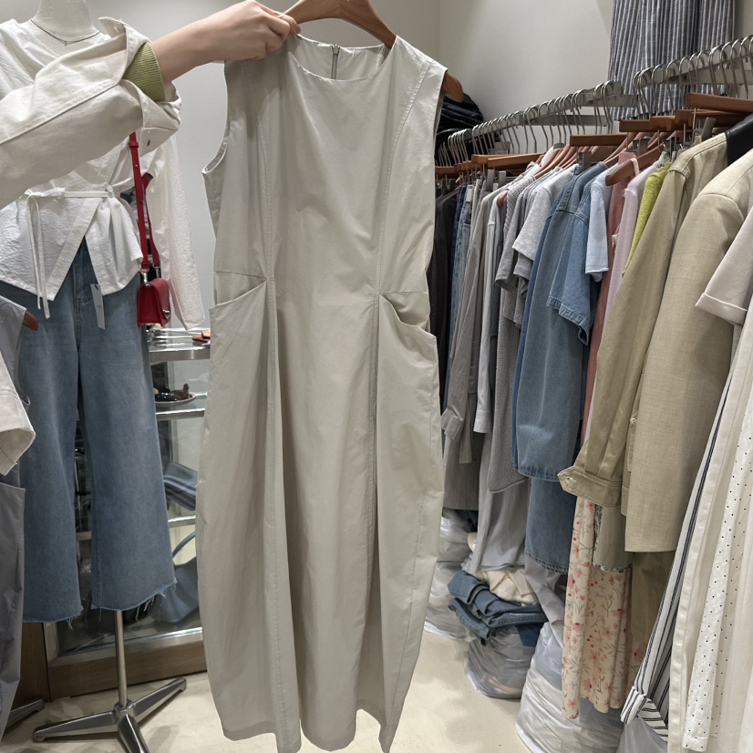 MELO韓國直郵㊣女裝新品人氣職業休閑25春夏推薦時尚連衣裙MELO連衣裙圖色3