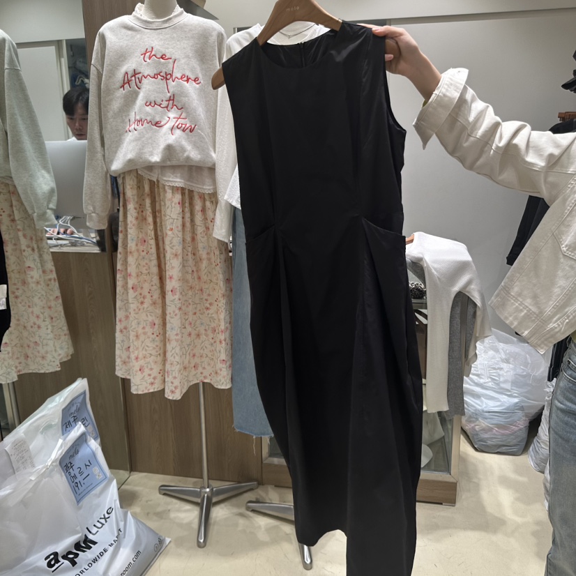 MELO韓國直郵㊣女裝新品人氣職業休閑25春夏推薦時尚連衣裙MELO連衣裙圖色4