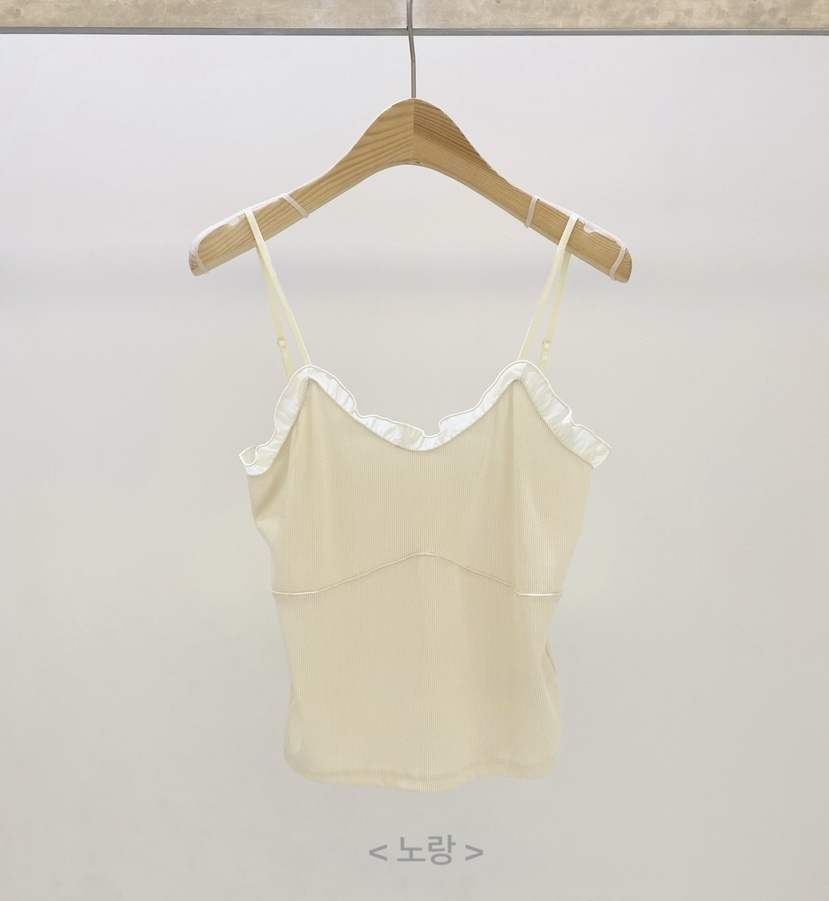 SETPLATZ韓國直郵㊣東大門實拍女裝新品推薦休閑時尚吊帶背心PLATZCLASSIC吊帶/背心圖色2