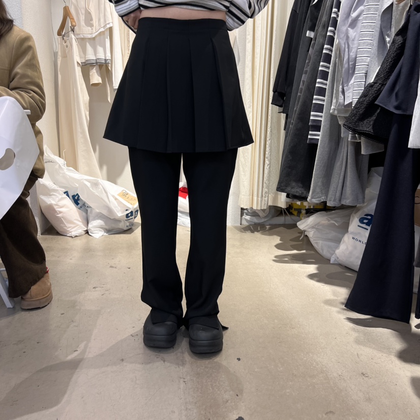 IR BIEN直郵韓國代購㊣女裝新品推薦休閑職業時尚裙褲假兩件ir bien-A裙褲圖色3