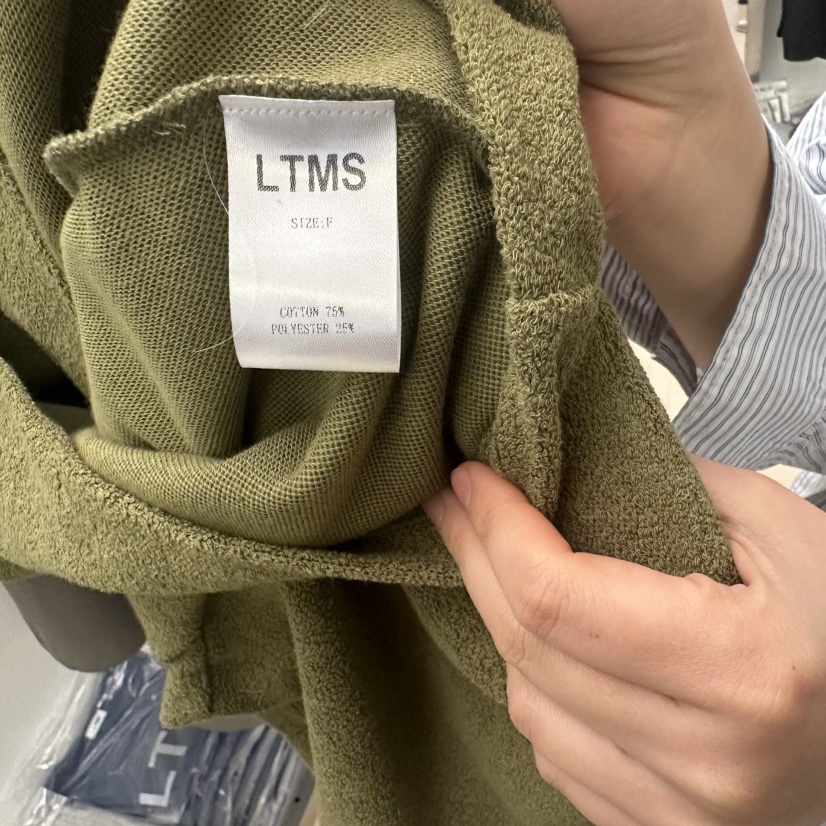 LTMS韓國㊣直郵東大門代購女裝新品職業時尚襯衫蕾絲衫毛圈布LTMS襯衫/蕾絲衫