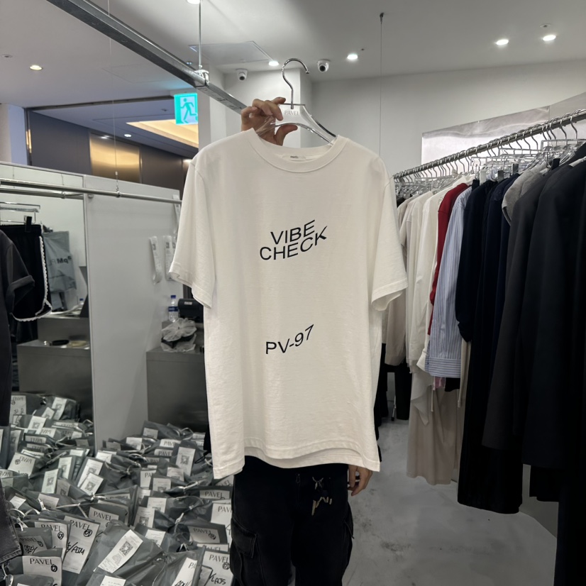 PAVEL直郵韓國代購㊣女裝新品休閑推薦熱賣時尚人氣職業T恤PAVELT恤圖色2