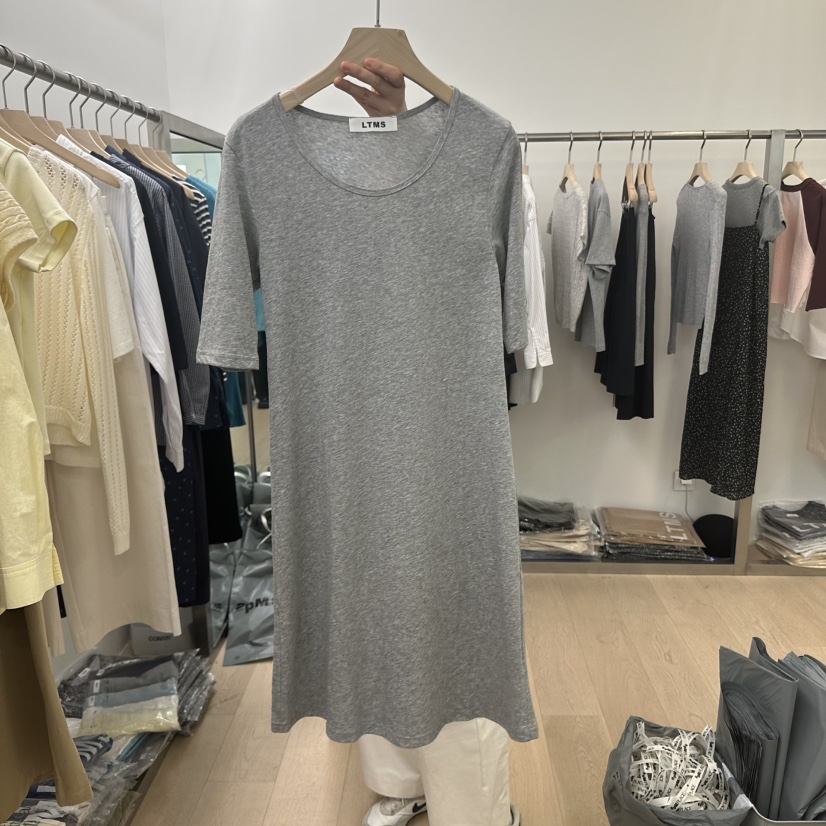 LTMS韓國直郵㊣東大門實拍女裝新品人氣25春夏時尚職業連衣裙LTMS連衣裙