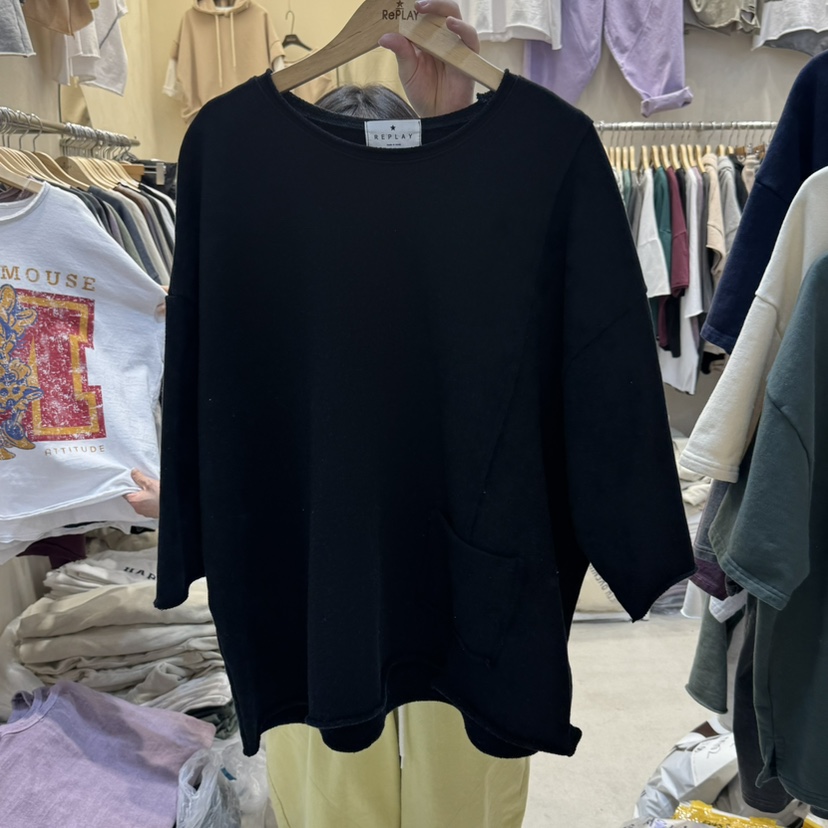 REPLAY韓國㊣直郵東大門代購女裝新品推薦25春夏時尚熱賣T恤REPLAYT恤圖色3