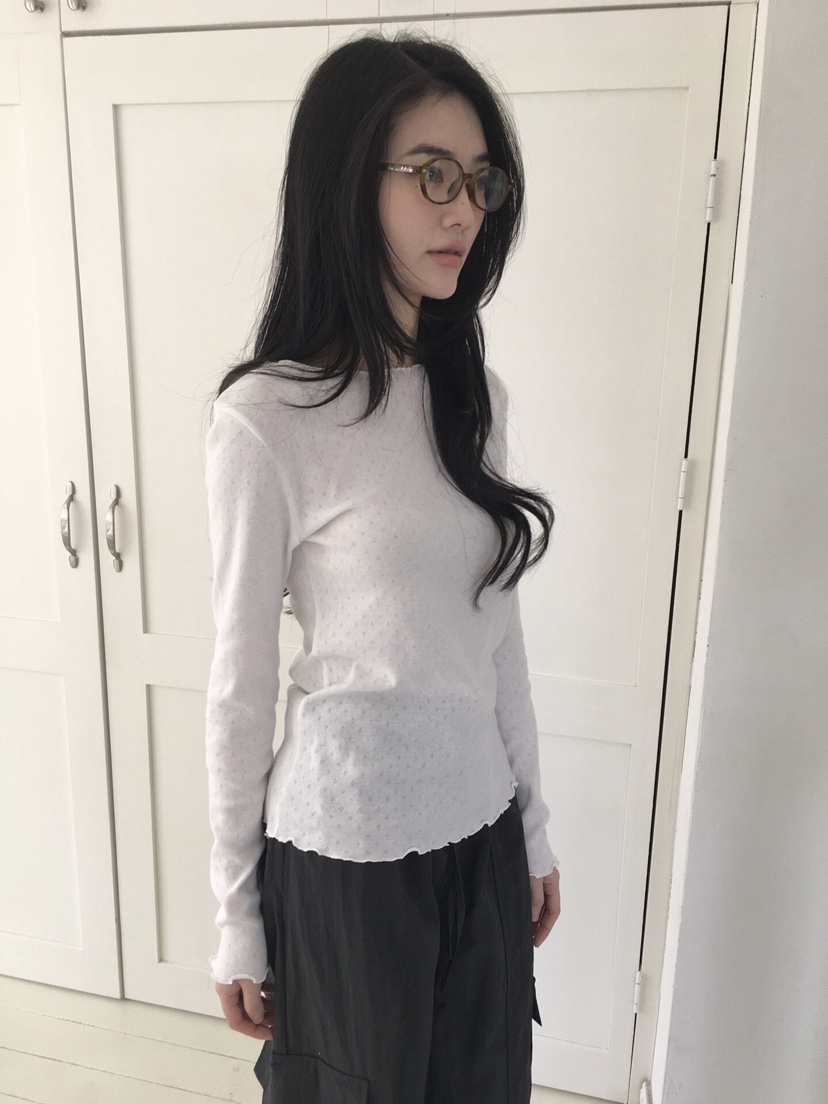 ORDINARYA直郵韓國代購㊣女裝新品熱賣休閑人氣時尚長袖T恤ROESMMOSS長袖T恤