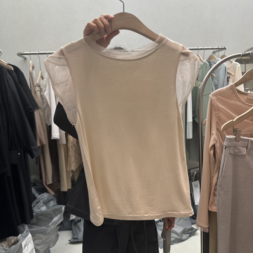 HUMMING BIRD直郵韓國代購㊣女裝新品職業推薦25春夏吊帶背心HUMMING BIRD吊帶/背心圖色1