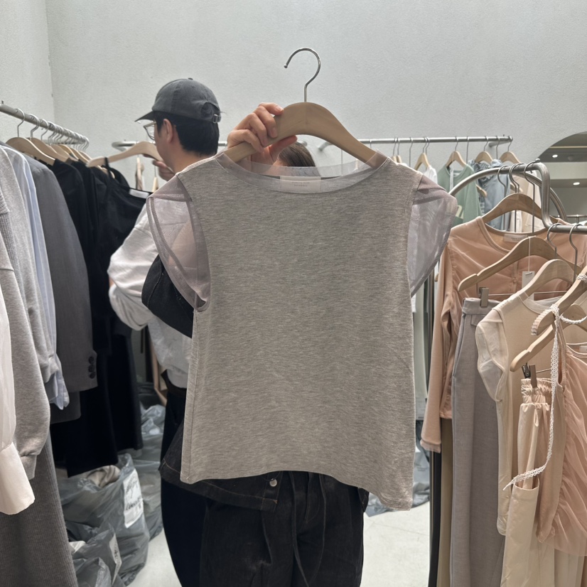 HUMMING BIRD直郵韓國代購㊣女裝新品職業推薦25春夏吊帶背心HUMMING BIRD吊帶/背心圖色4