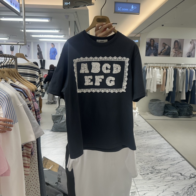 FORMING-P韓國㊣直郵東大門代購女裝新品休閑熱賣推薦時尚T恤FORMINGT恤圖色2