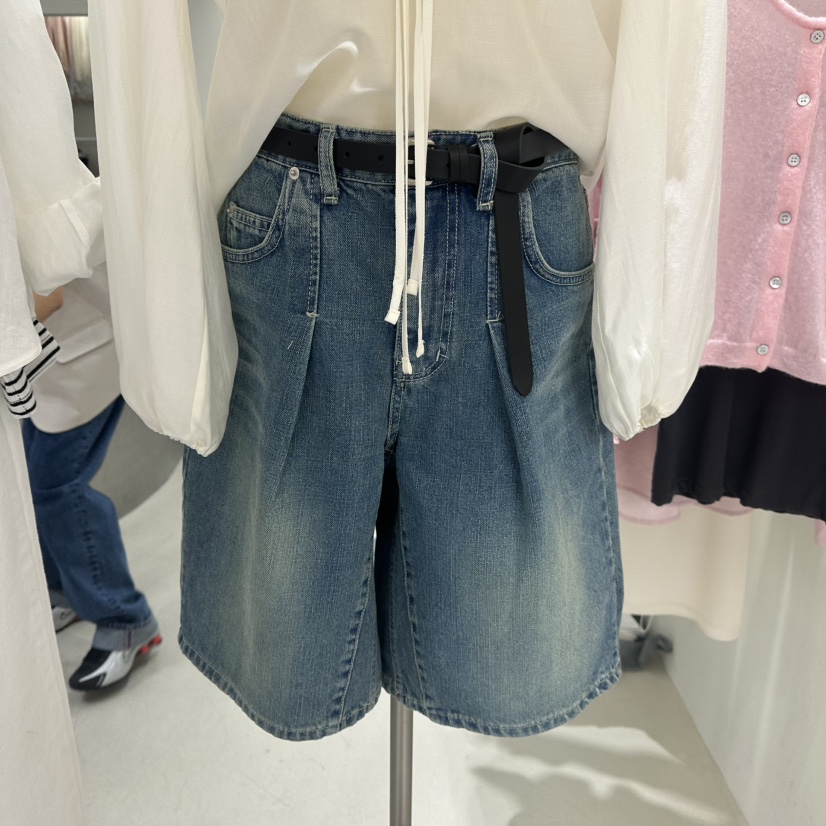 REPELLER韓國直郵㊣女裝新品推薦休閑熱賣職業短褲不含腰帶REPELLER短褲